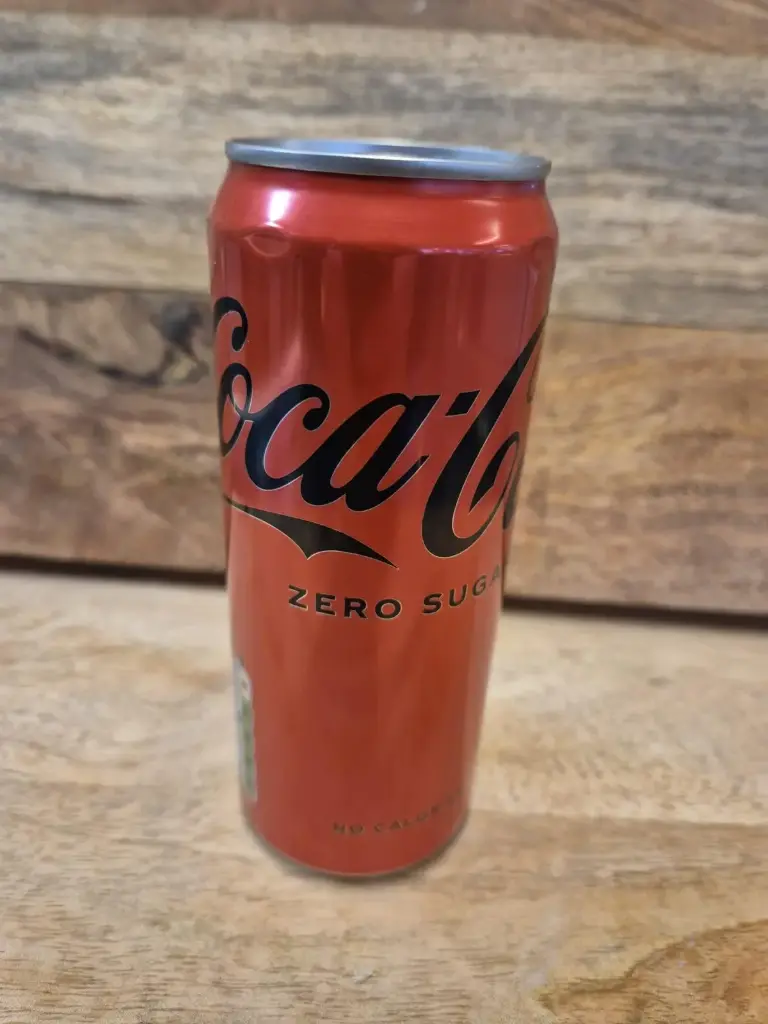 Blikje cola zero
